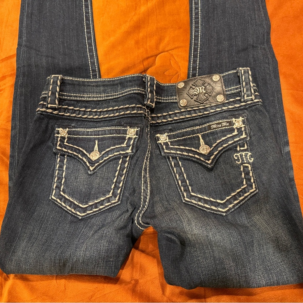 Miss Me Women's Dark Blue Denim Overalls